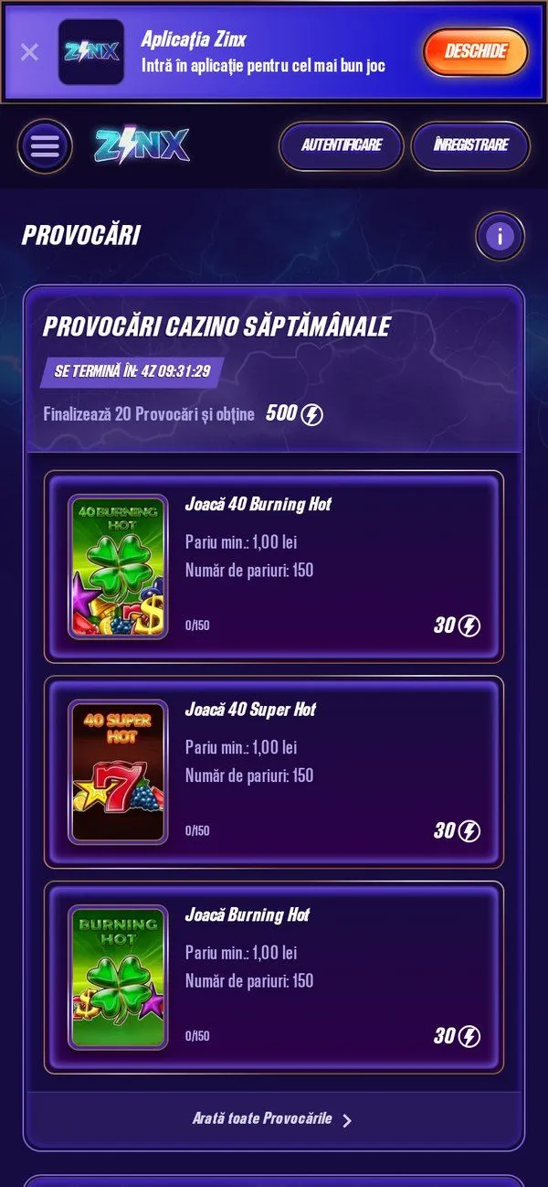 Zinx Casino