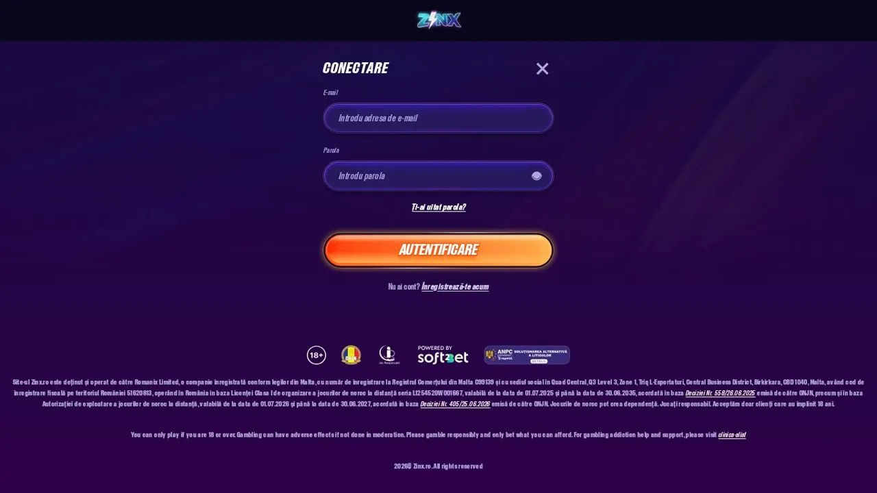 Zinx Casino