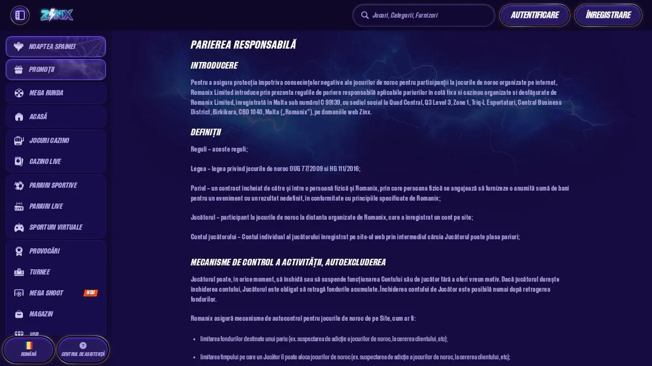 Zinx Casino